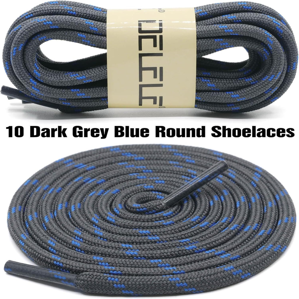 2 Pair Work Boot Laces Outdoor Mountaineering Hiking Walking Shoelaces